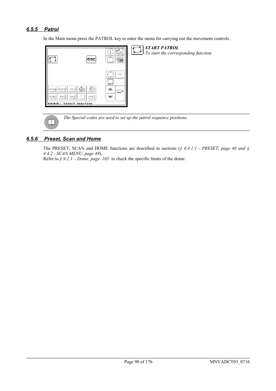 Videotec DCT User Manual | Page 92 / 182