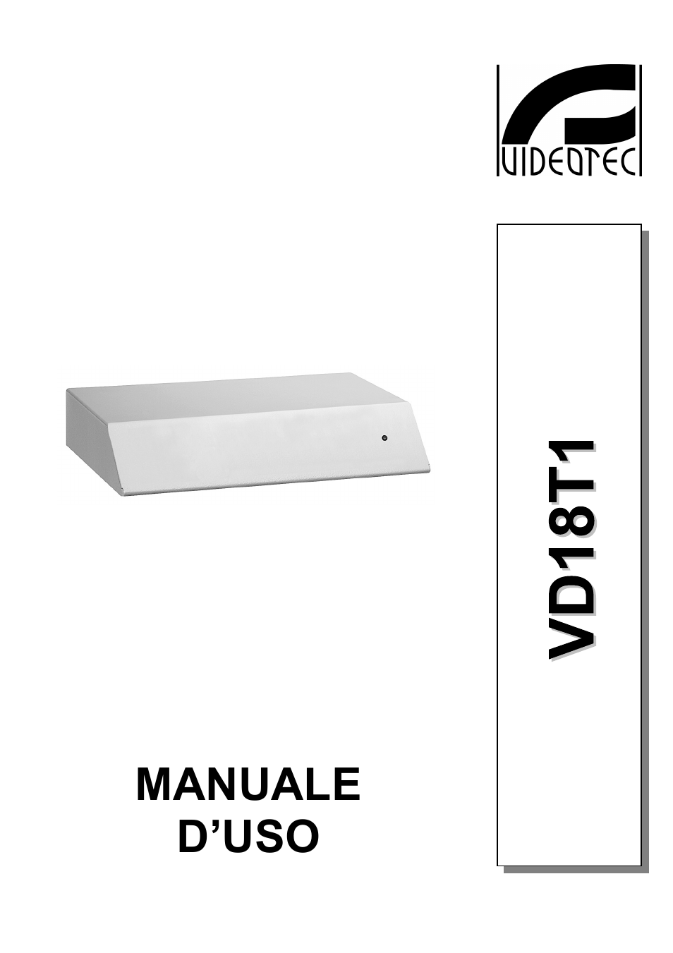 Italiano | Videotec VD18T1 User Manual | Page 3 / 36