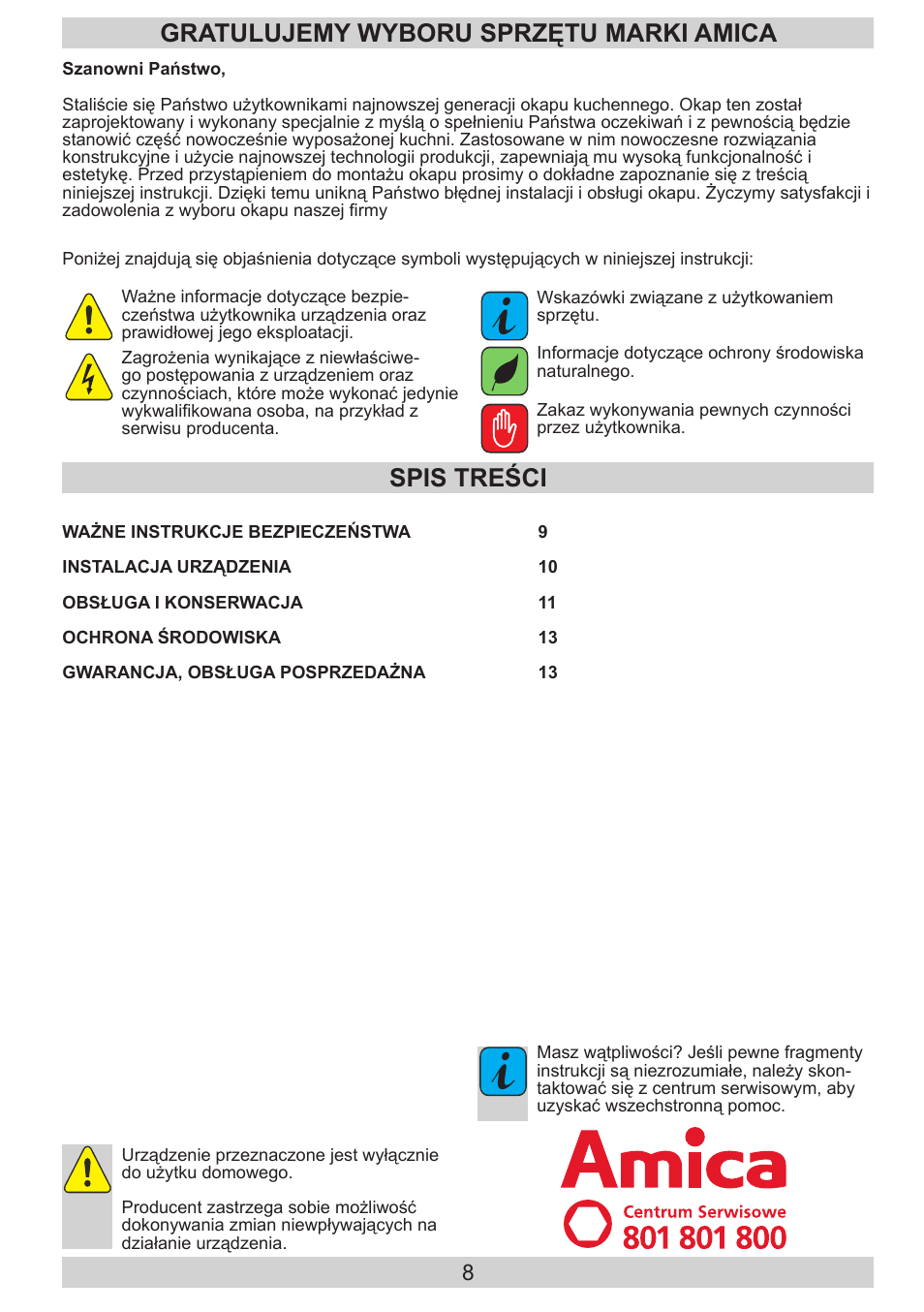 AMICA KH 17212 E DE User Manual | Page 8 / 42