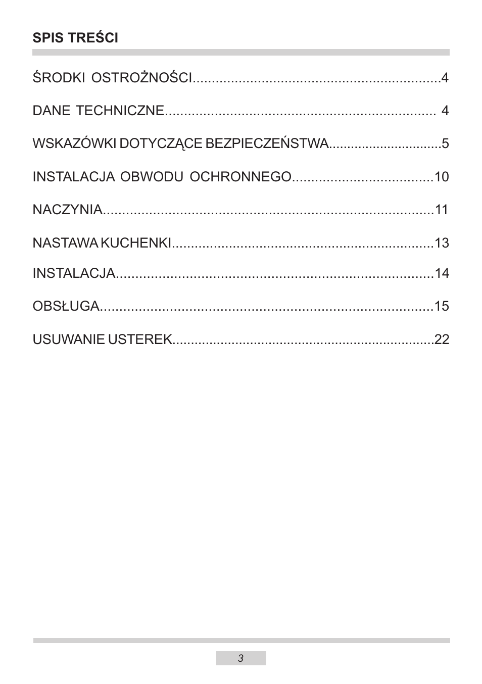 AMICA EMW 13180 E DE User Manual | Page 3 / 116