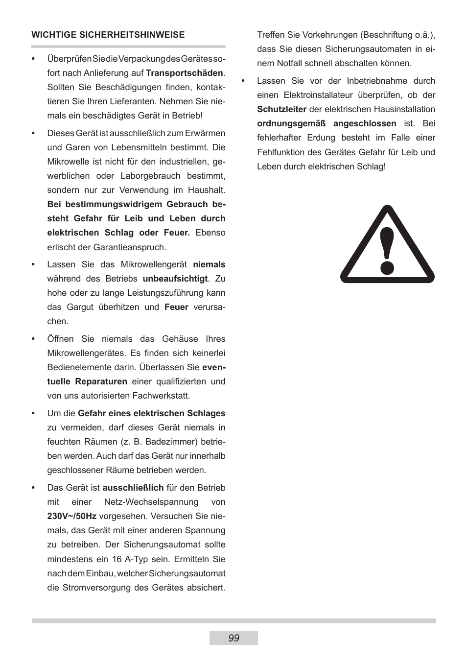AMICA EMW 13180 E DE User Manual | Page 99 / 116