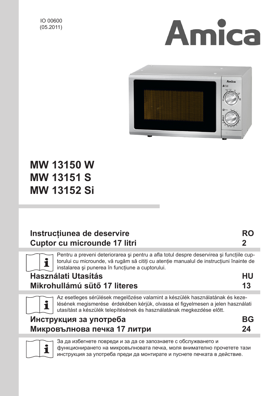 Mw_13150_w_bda_ro_hu_bg_1310.pdf | AMICA MW 13150 W DE User Manual | Page 25 / 132