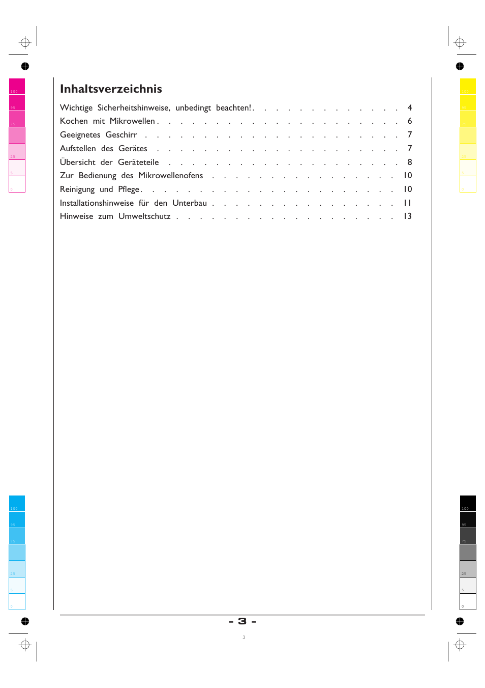 AMICA MW 13150 W DE User Manual | Page 3 / 132