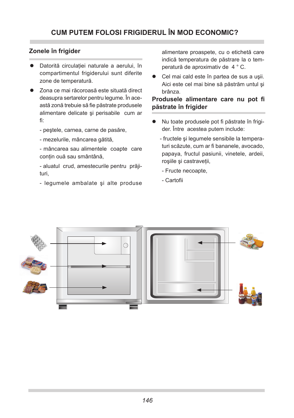 Cum putem folosi frigiderul în mod economic | AMICA KB 15340 W DE User Manual | Page 146 / 192