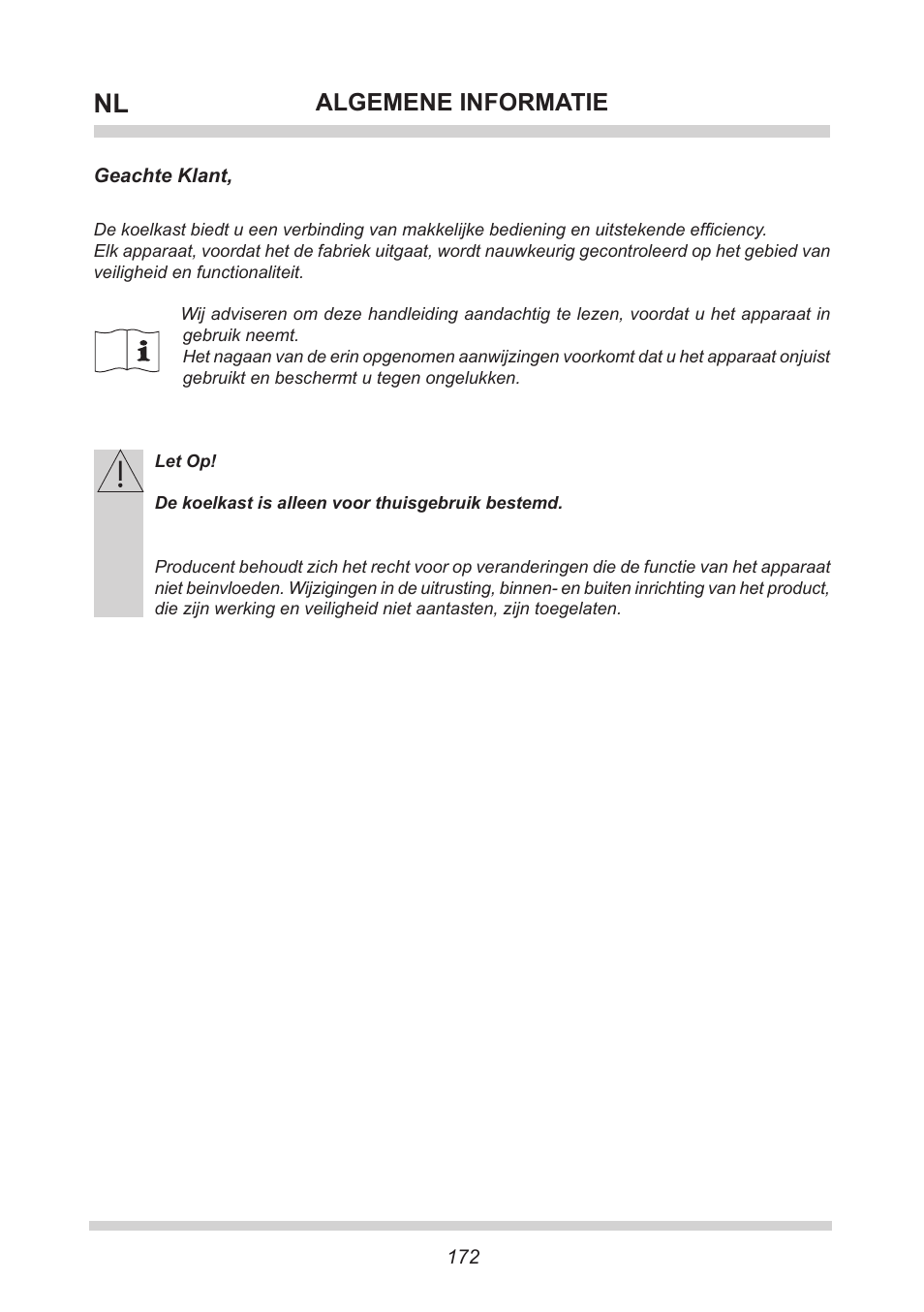 Algemene informatie | AMICA KB 15340 W DE User Manual | Page 172 / 192