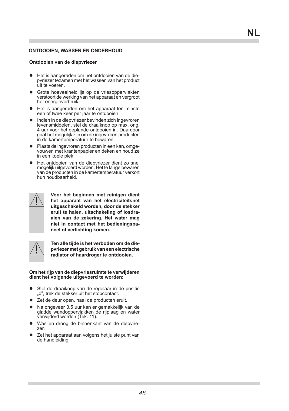AMICA GS 15424 W DE User Manual | Page 48 / 60