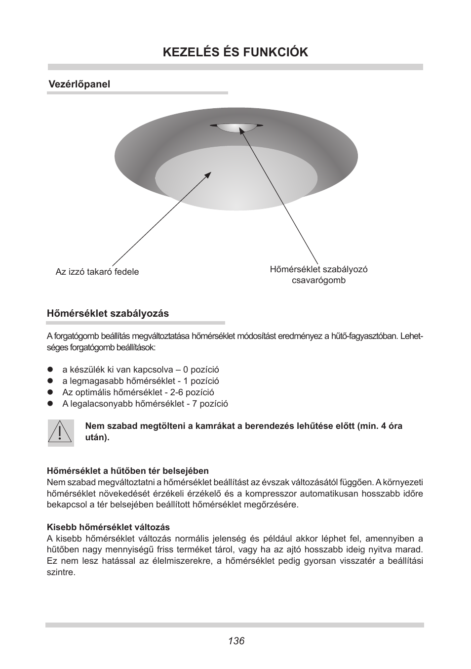 Kezelés és funkciók | AMICA EKGC 16167 DE User Manual | Page 136 / 172