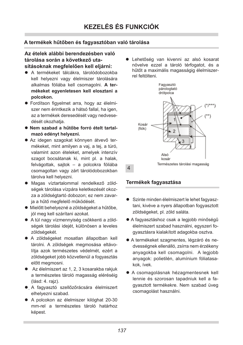 Kezelés és funkciók | AMICA EKGC 16167 DE User Manual | Page 137 / 172