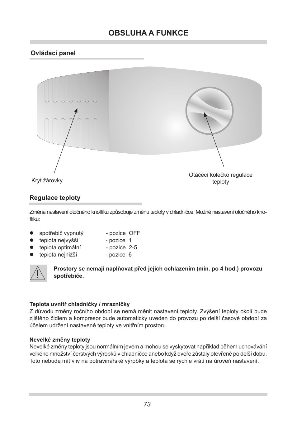 Obsluha a funkce | AMICA EKGC 16166 DE User Manual | Page 73 / 172