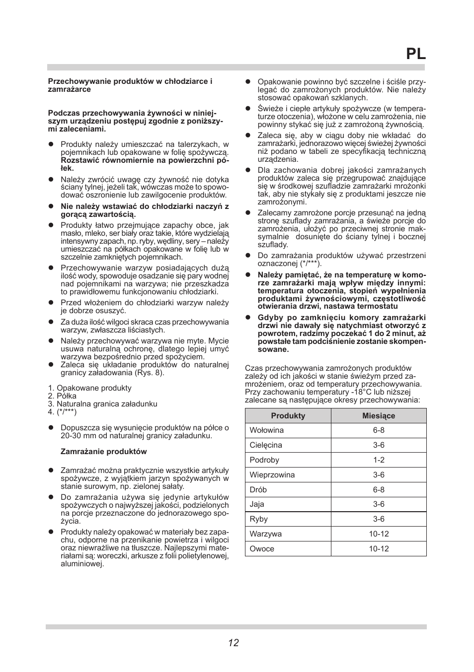 AMICA KGC 15425 W DE User Manual | Page 12 / 66