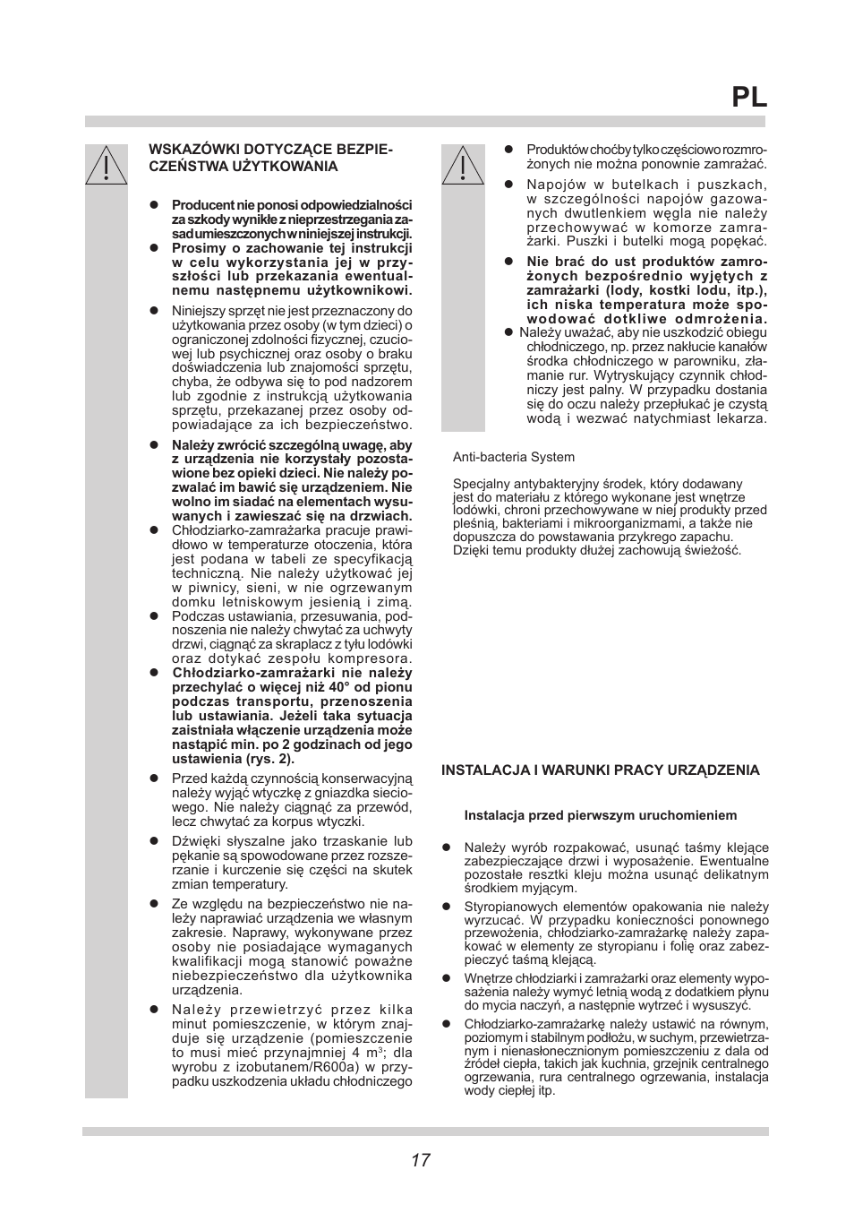 AMICA FK265.3 S AA / KGC 15416 Si User Manual | Page 17 / 76