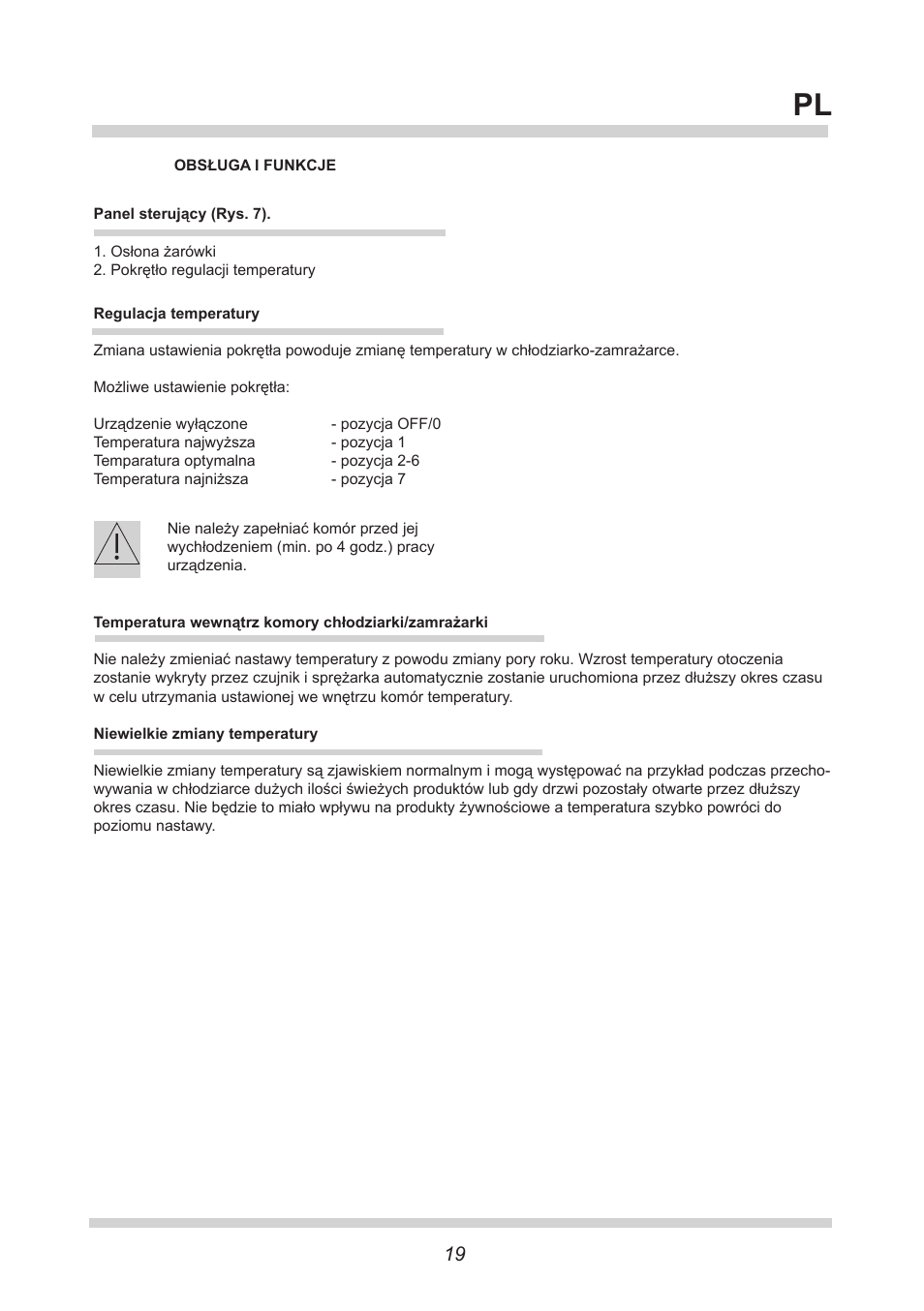 AMICA FK265.3 S AA / KGC 15416 Si User Manual | Page 19 / 76