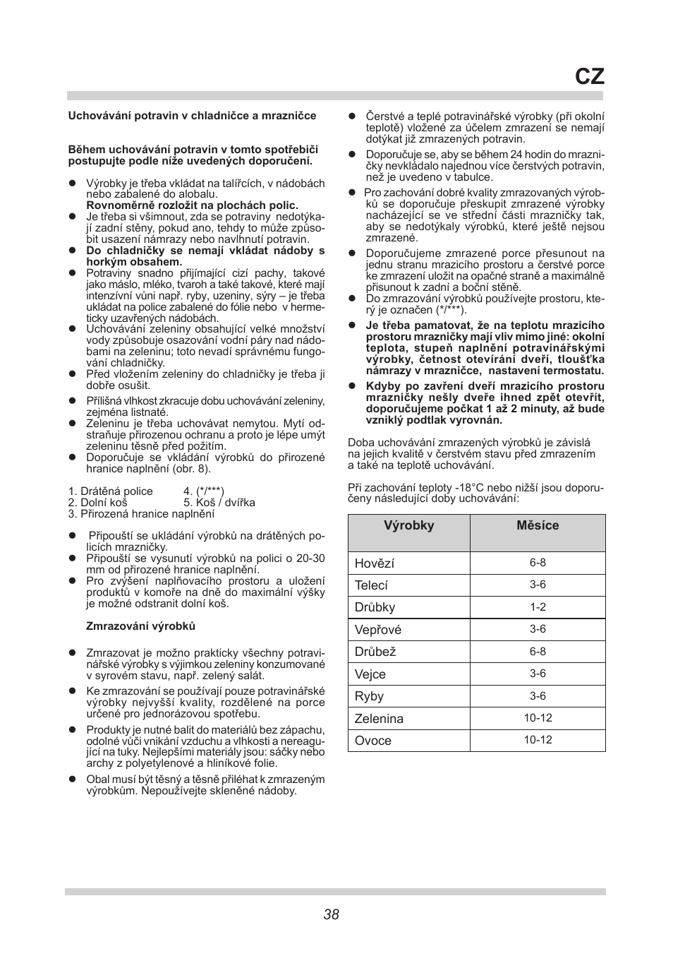 AMICA FK265.3 S AA / KGC 15416 Si User Manual | Page 38 / 76