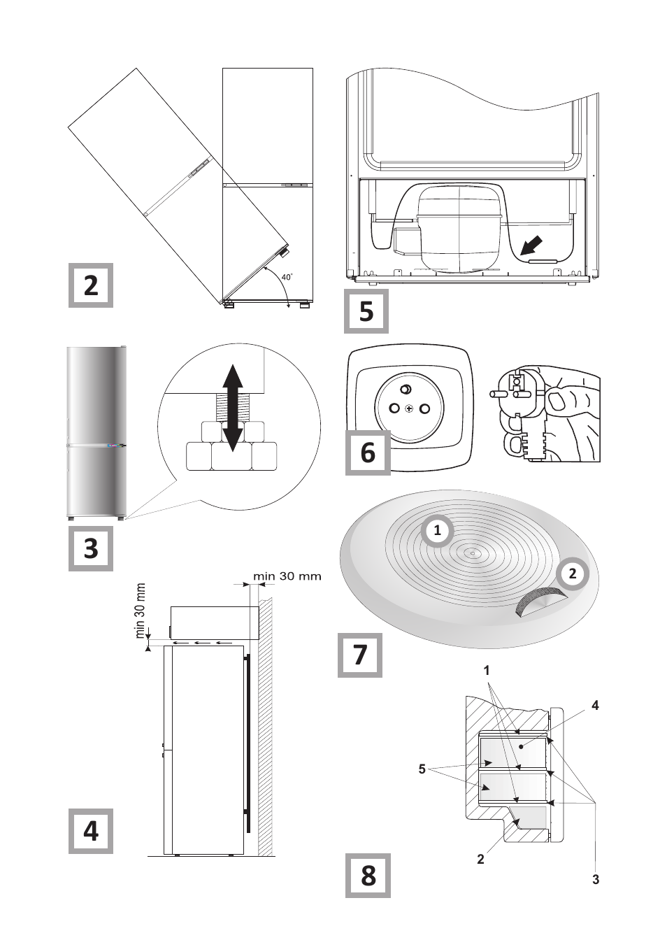 AMICA FK265.3 S AA / KGC 15416 Si User Manual | Page 5 / 76
