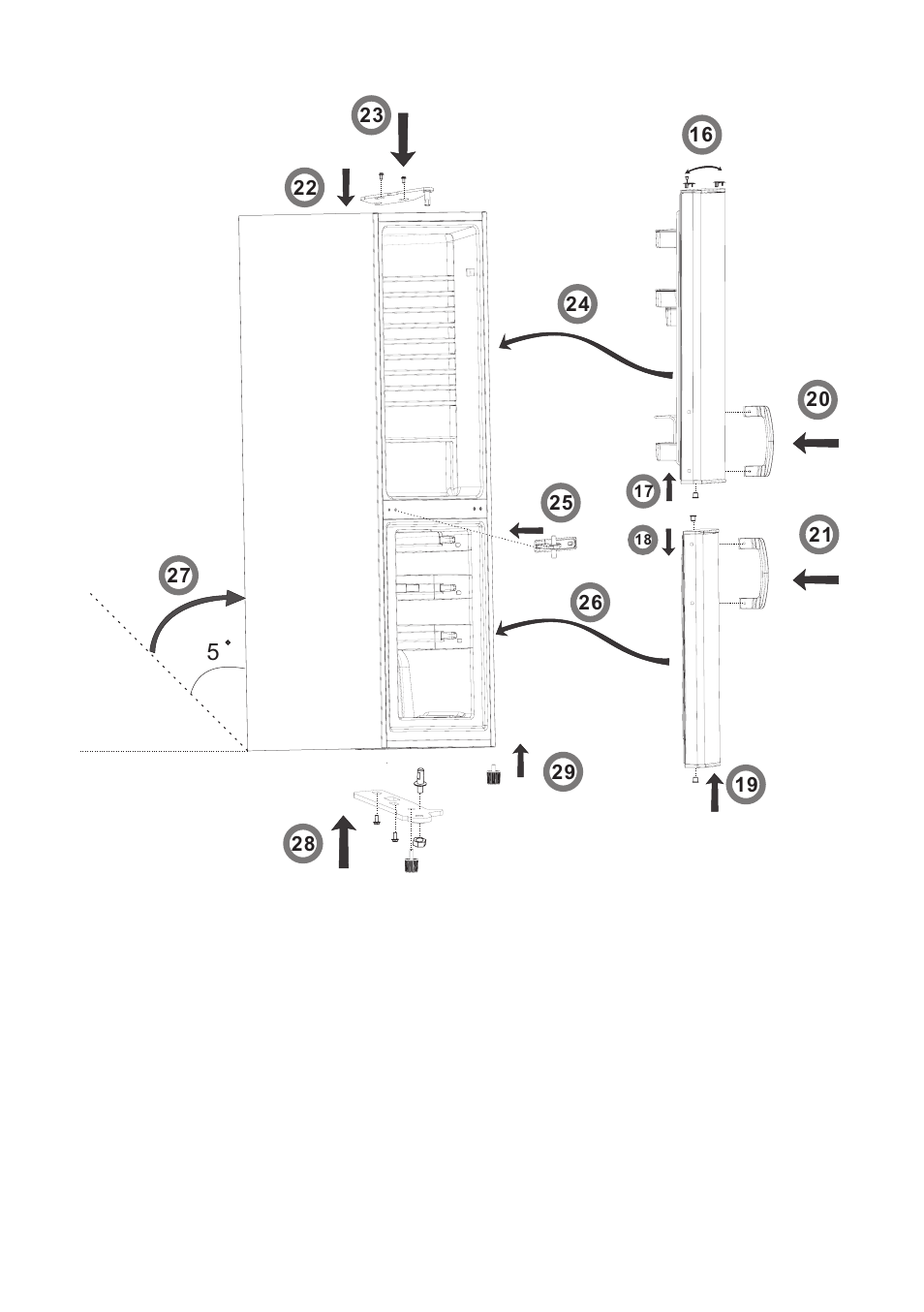 AMICA FK265.3 S AA / KGC 15416 Si User Manual | Page 75 / 76