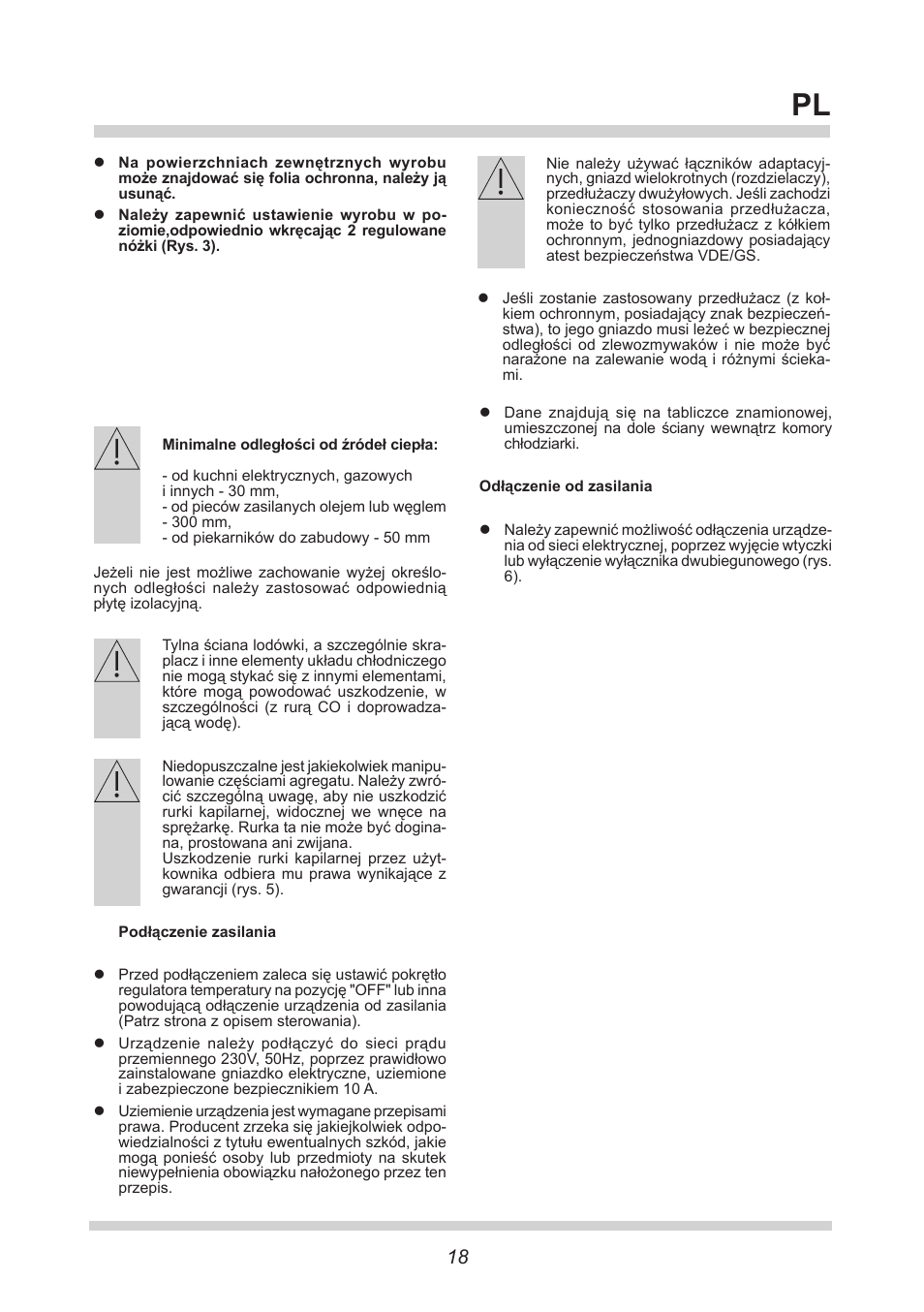 AMICA BK313.3 AA / EKGC 16177 User Manual | Page 18 / 72