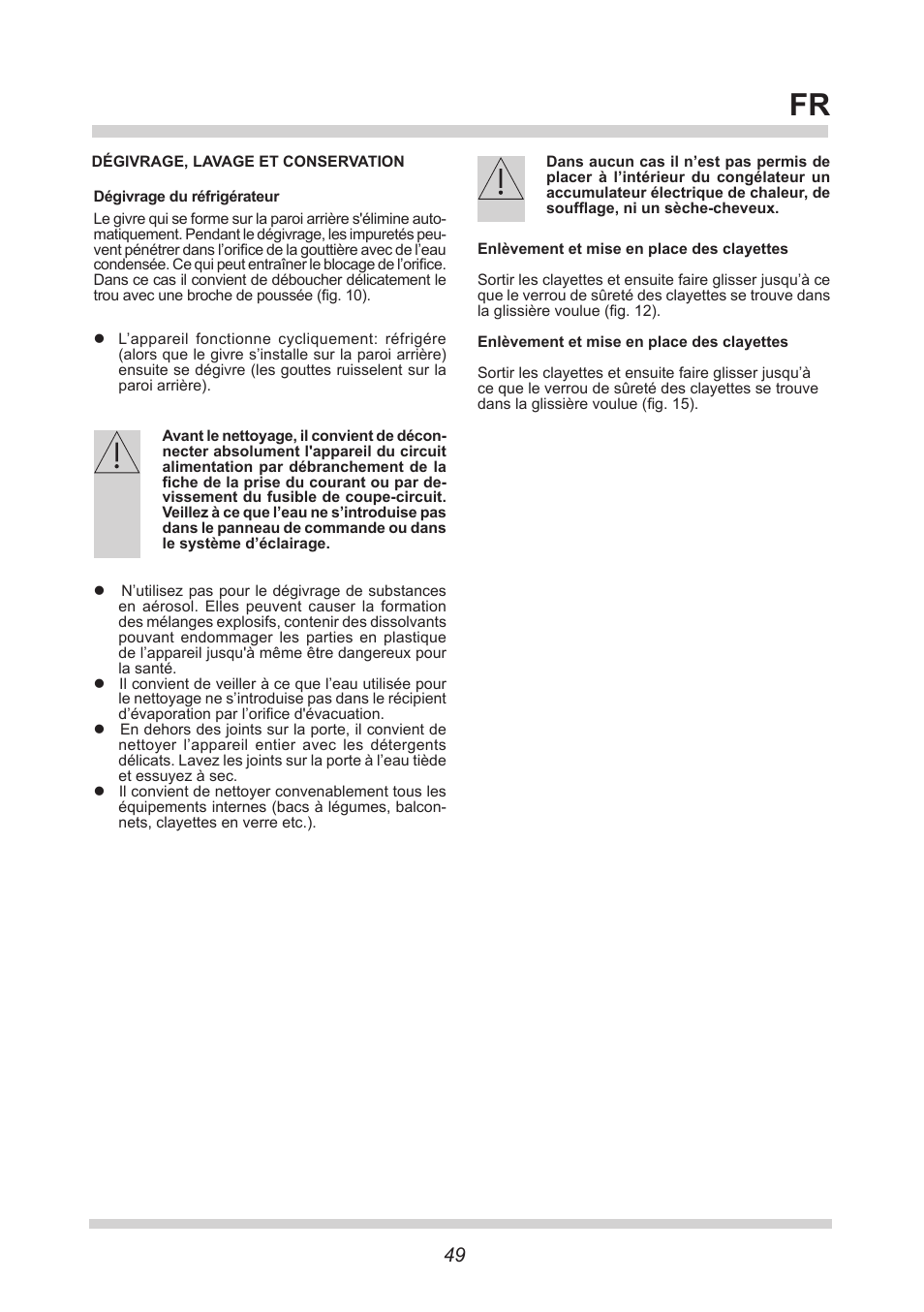 AMICA BK313.3 AA / EKGC 16177 User Manual | Page 49 / 72