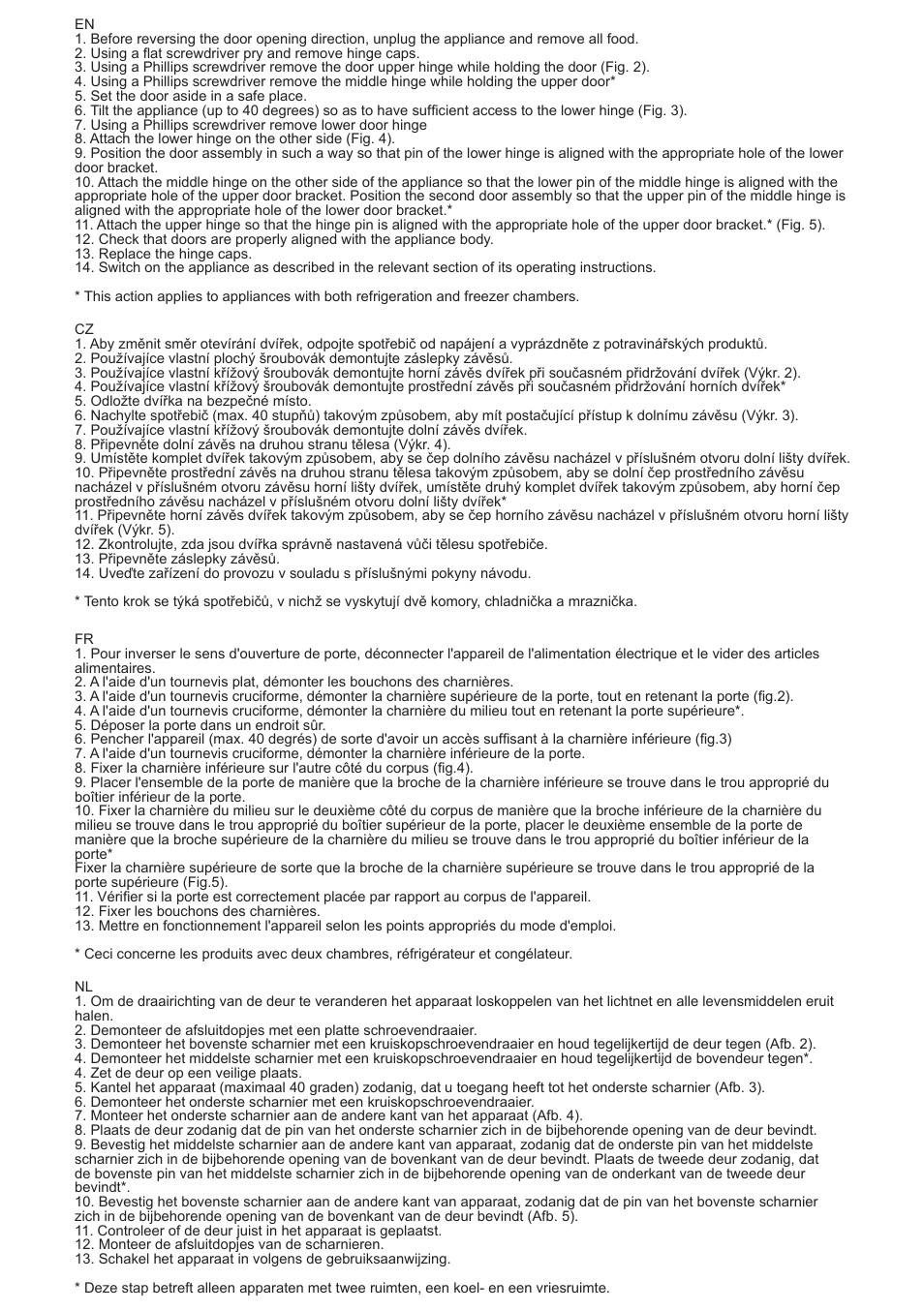 AMICA BK313.3 AA / EKGC 16177 User Manual | Page 69 / 72