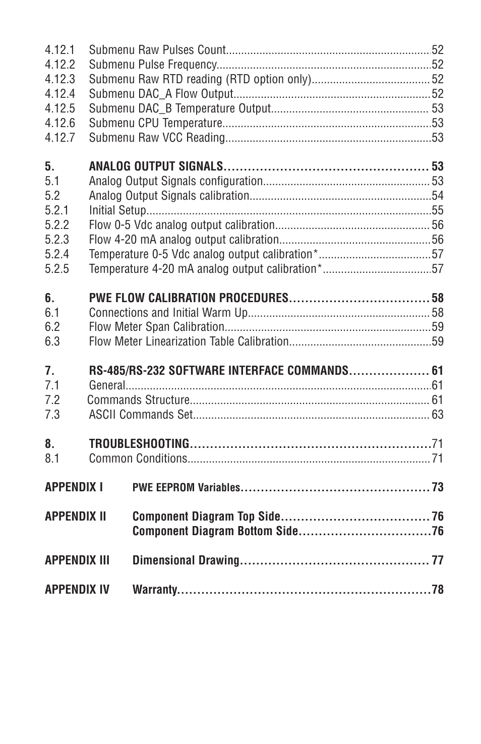 Aalborg PWE Digital User Manual | Page 5 / 83
