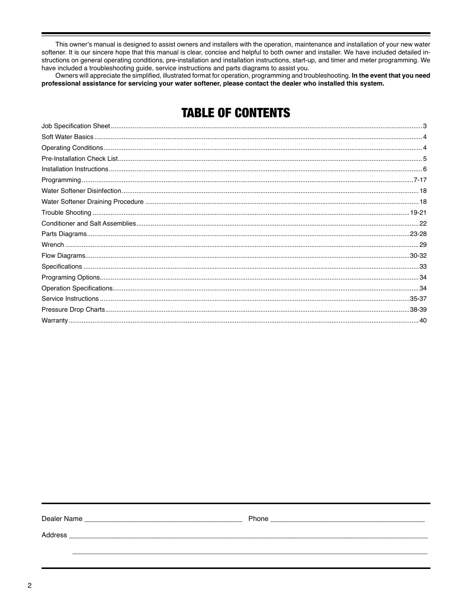 Hellenbrand H-125 Series User Manual | Page 2 / 40