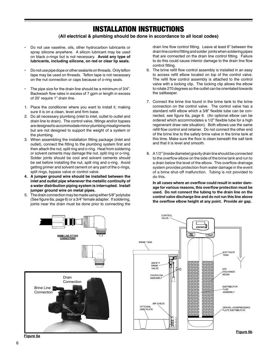Installation instructions | Hellenbrand H-125 Series User Manual | Page 6 / 40