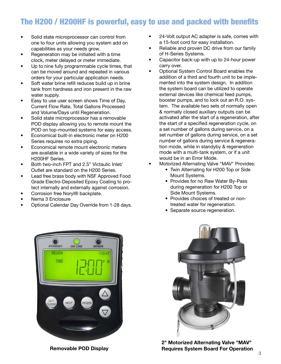 Hellenbrand H200HF Series User Manual | Page 3 / 13