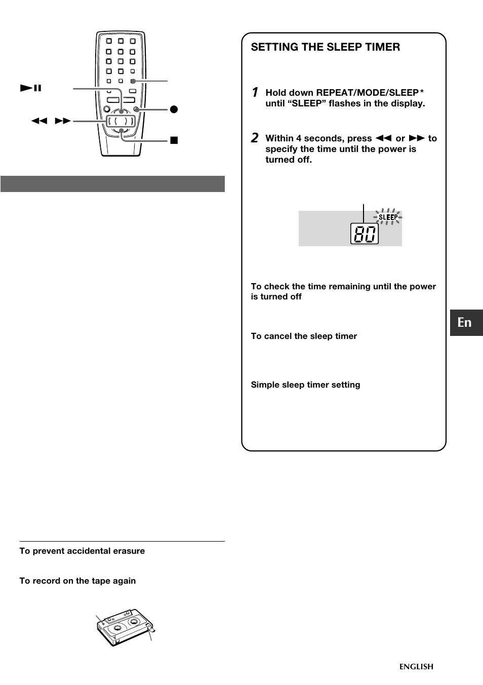 Aiwa CSD-FD89 User Manual | Page 11 / 32
