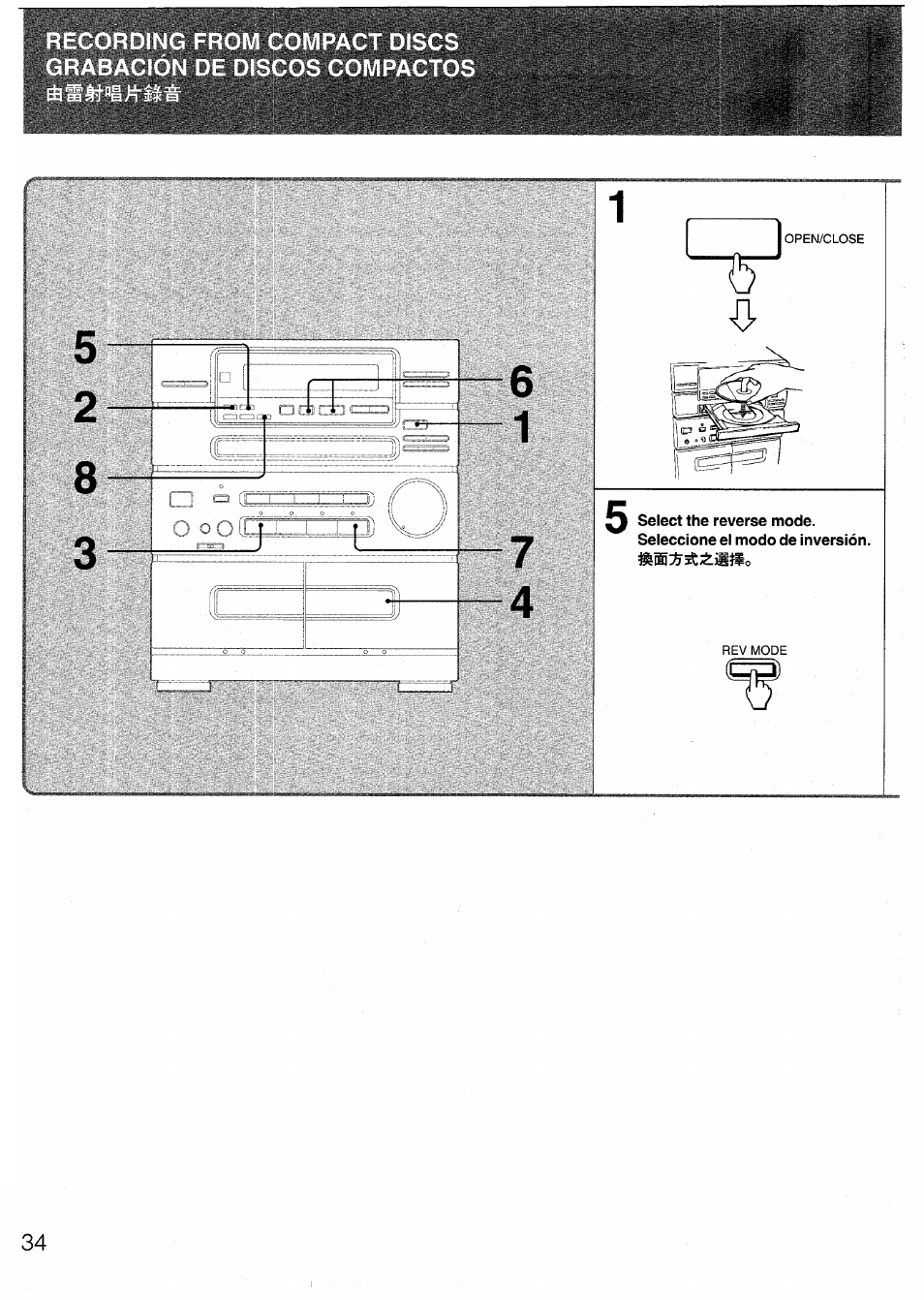 Aiwa SX-N332 User Manual | Page 34 / 60