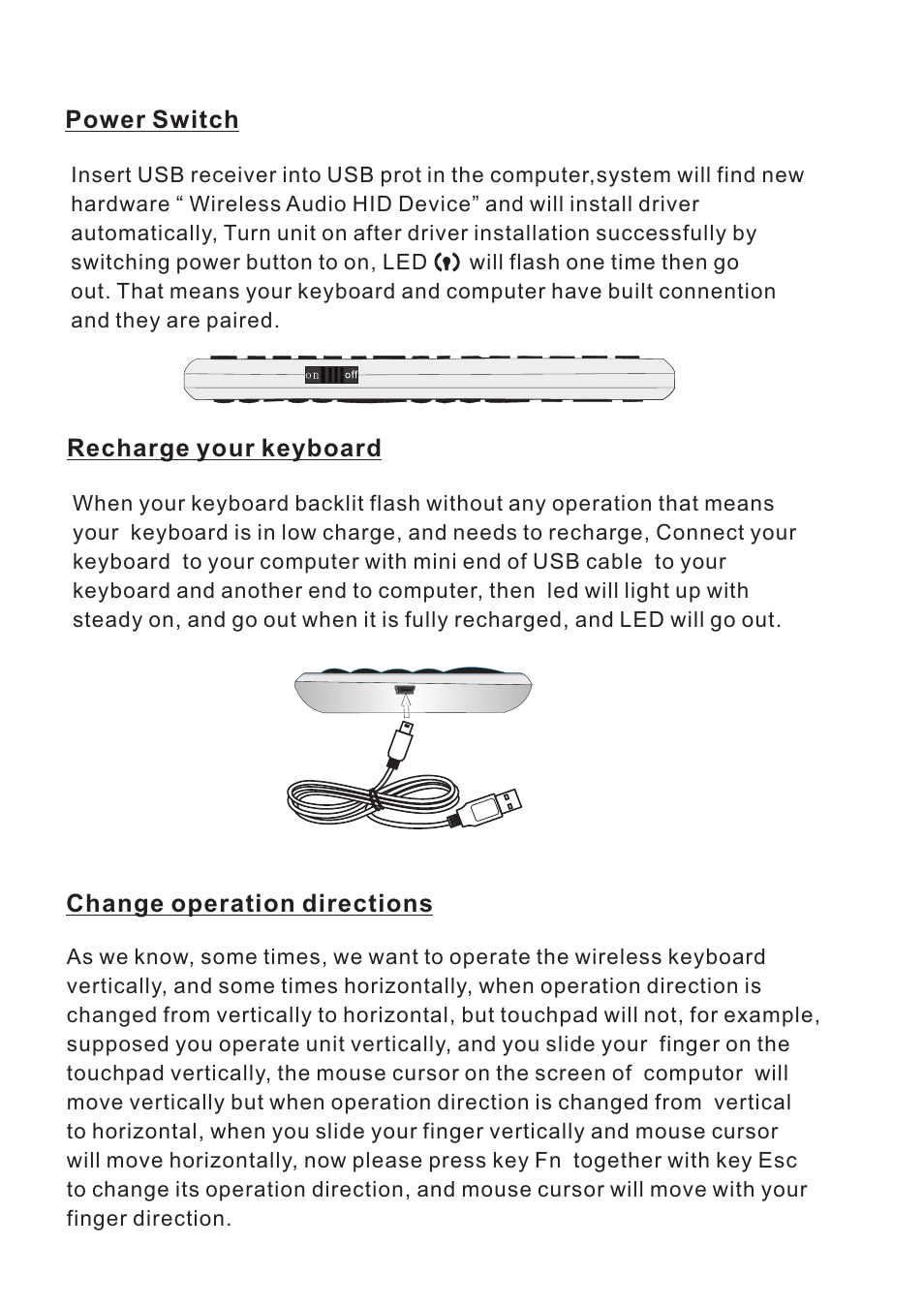 iPazzPort KP-810-19R/19VR User Manual | Page 5 / 18