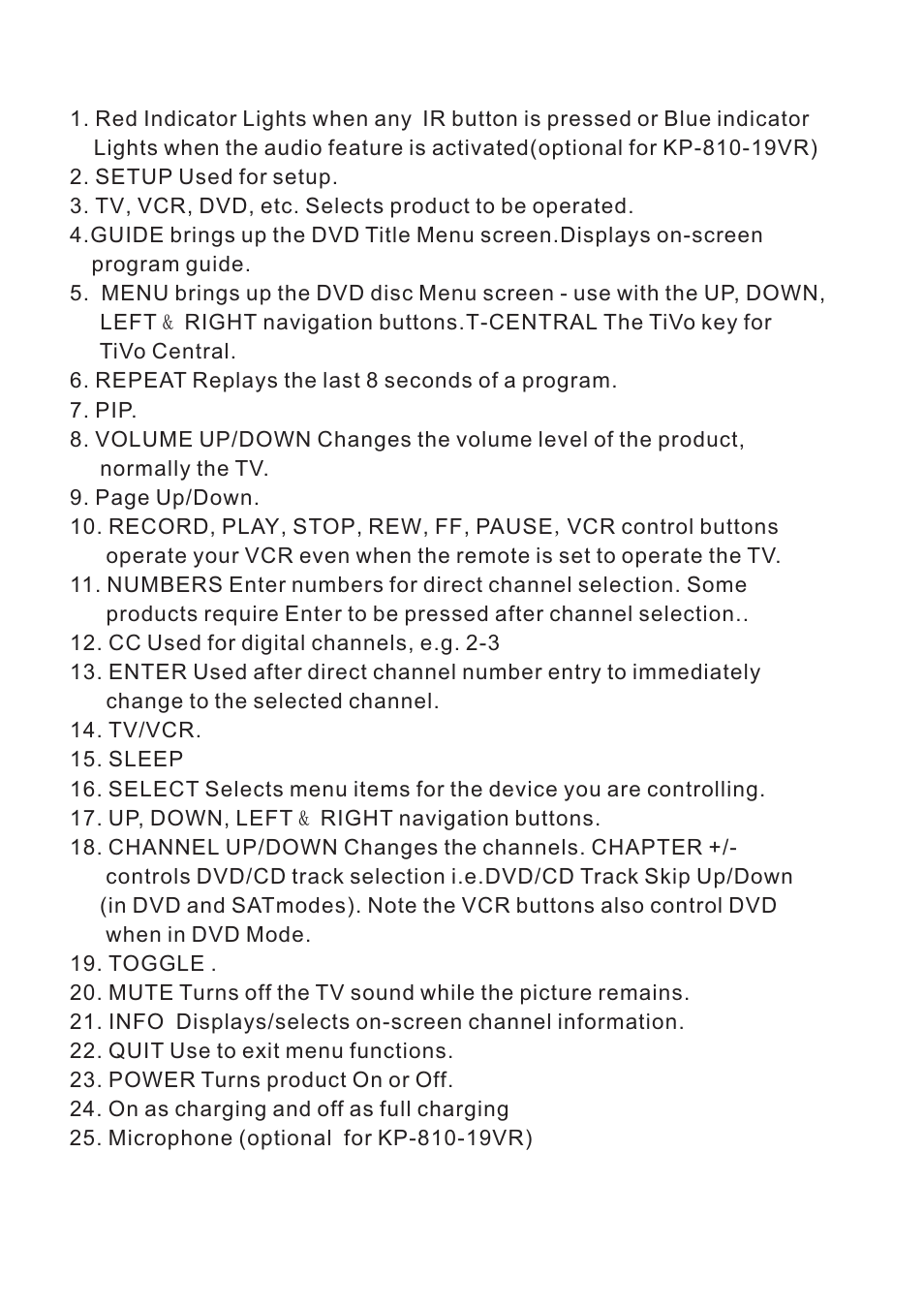 iPazzPort KP-810-19R/19VR User Manual | Page 7 / 18