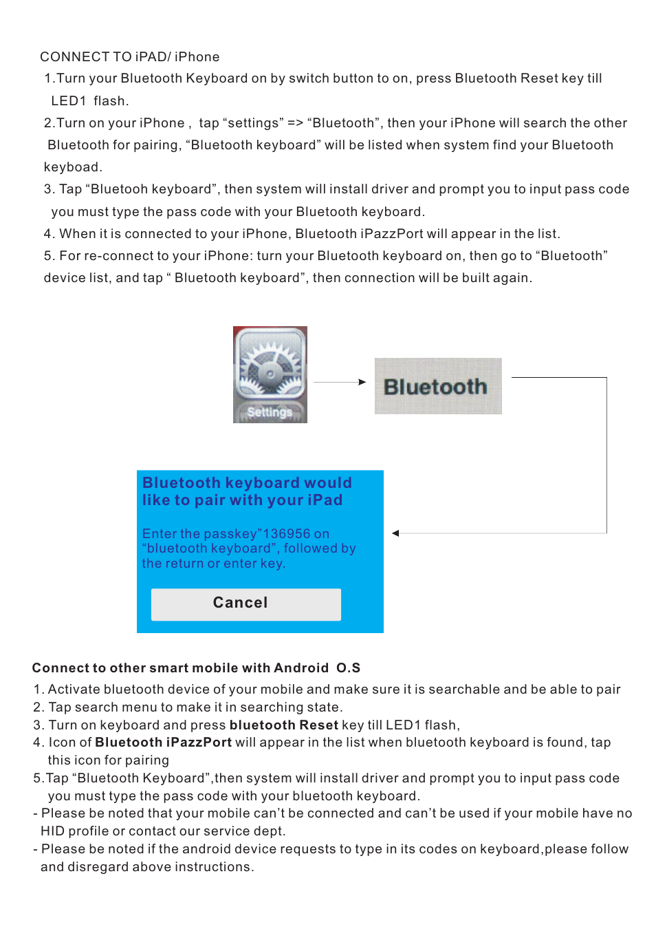 iPazzPort KP-810-19BTT User Manual | Page 8 / 18