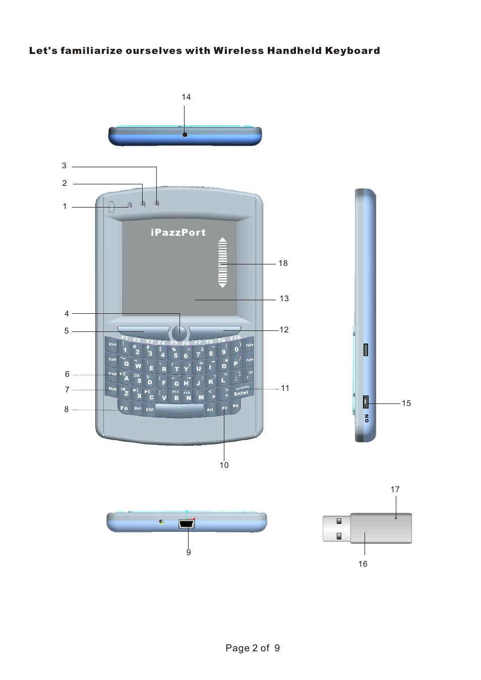Ipazzpor t | iPazzPort KP-810-05E User Manual | Page 3 / 10
