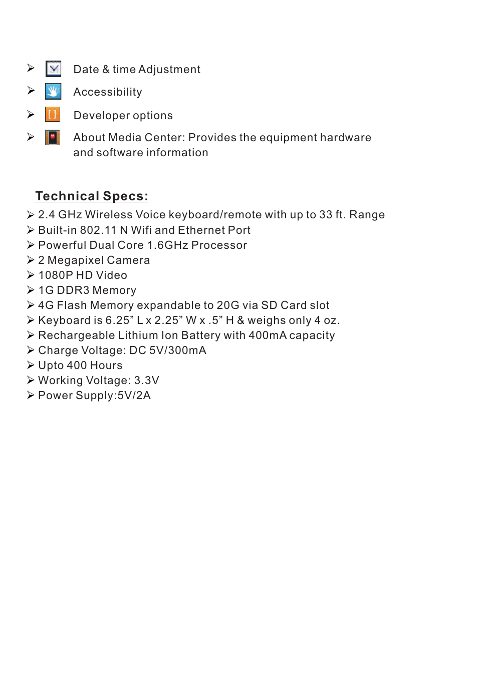 页 22 | iPazzPort SY-20-19VC-0 User Manual | Page 22 / 22