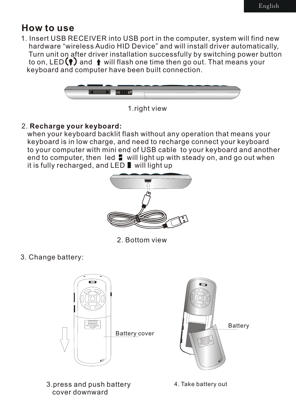 页面 3, How to use | iPazzPort KP-810-18V User Manual | Page 3 / 14