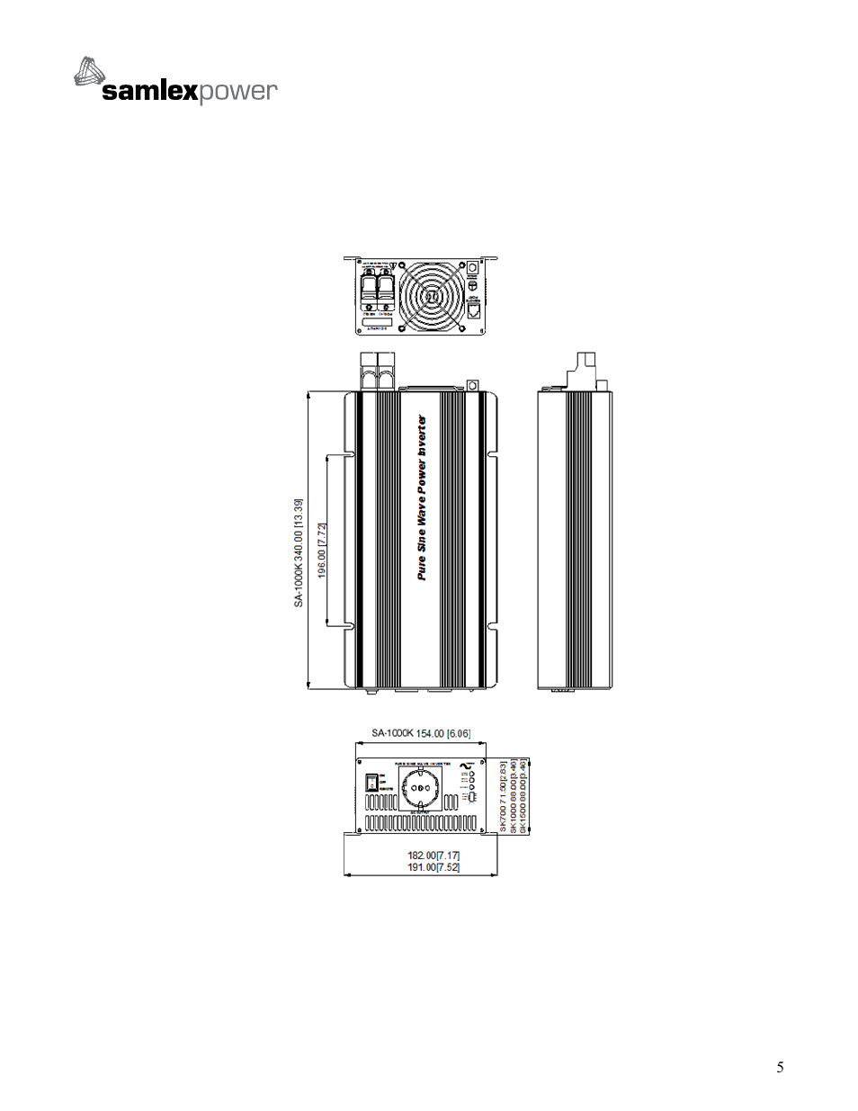 Samlex America SA-3000K User Manual | Page 7 / 23