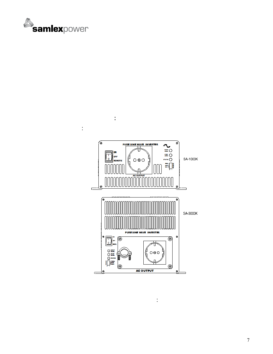 Introduction | Samlex America SA-3000K User Manual | Page 9 / 23