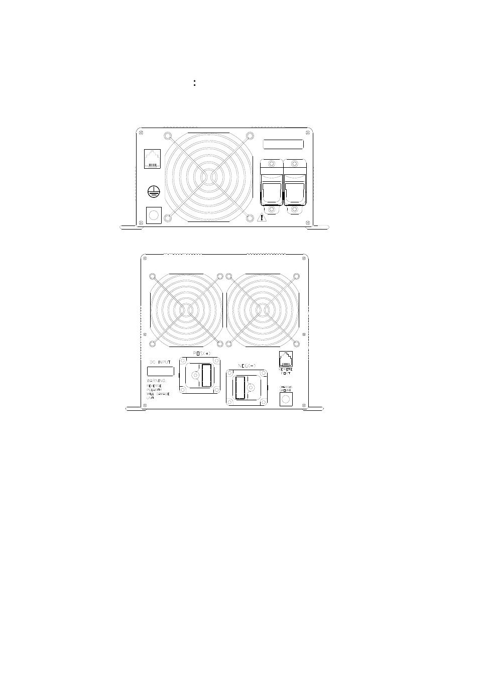2. rear panel operations, 2-1. remote port | Samlex America SK User Manual | Page 16 / 25