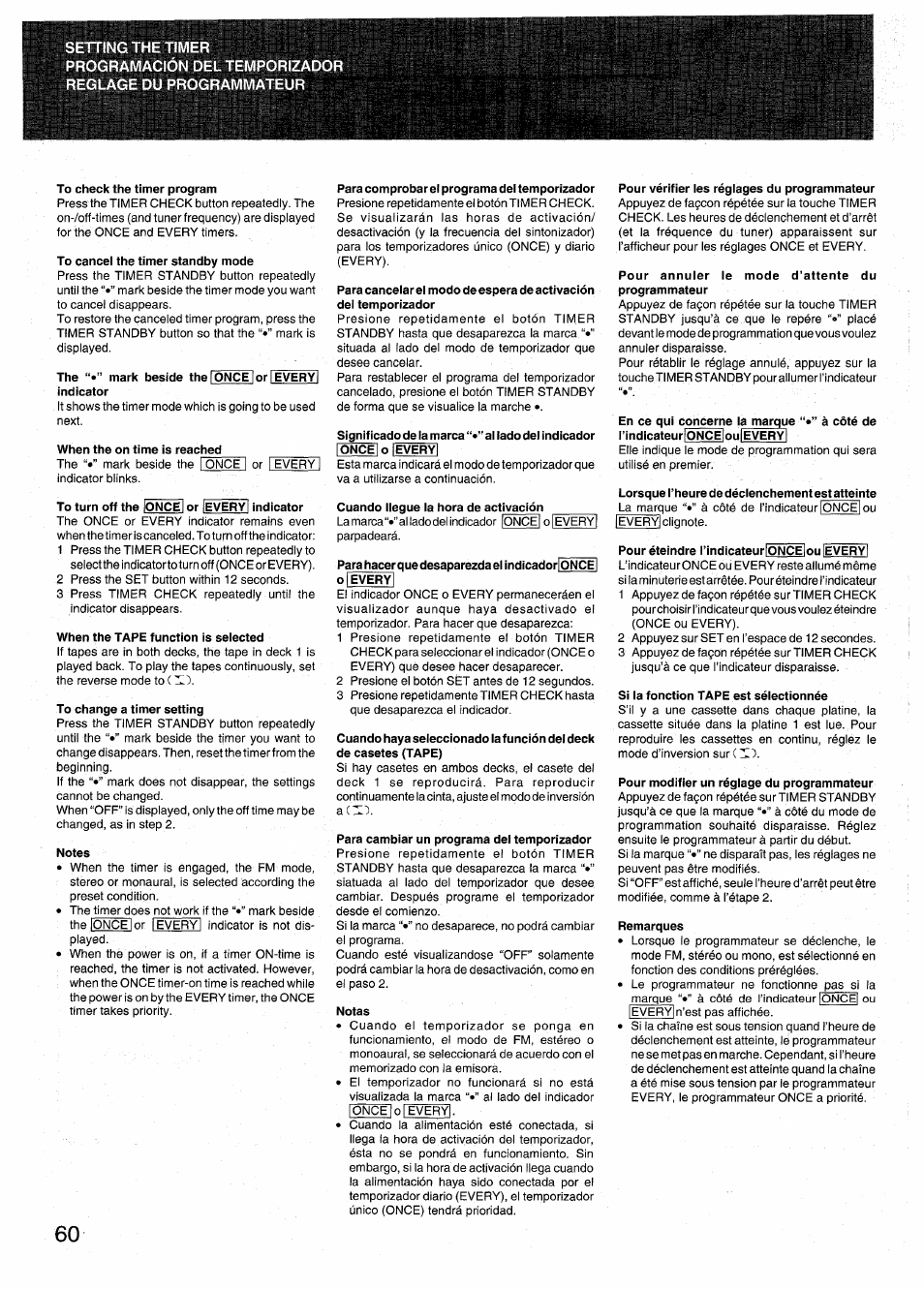 Î v, ÿ 5 0‘t î | Aiwa RX-N939U User Manual | Page 60 / 80