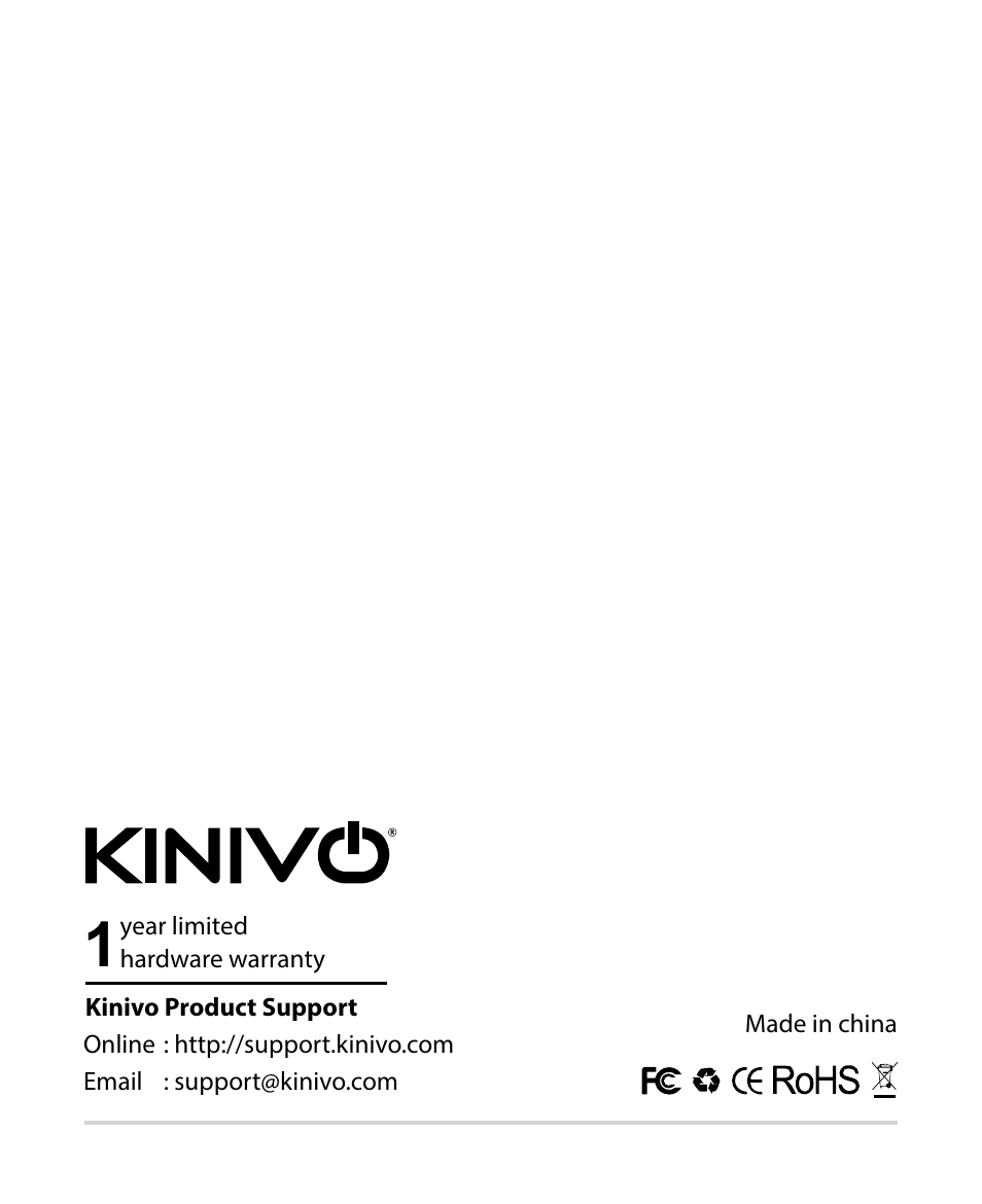 Kinivo ZX100 Mini Portable Speaker EN User Manual | Page 14 / 14