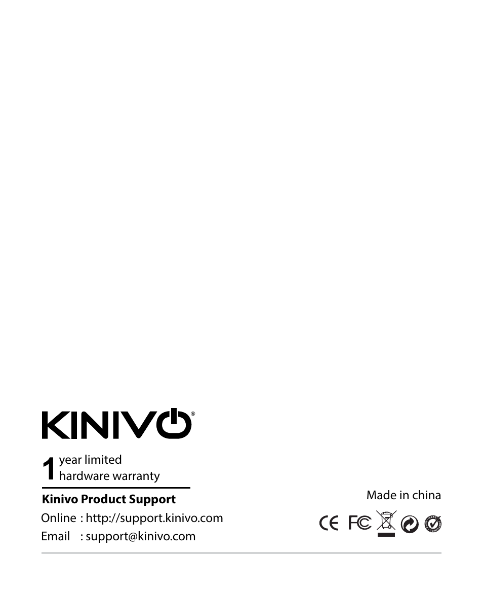 Kinivo ZX220 Portable Twin Speakers User Manual | Page 12 / 12