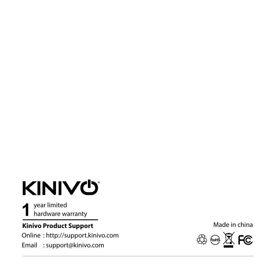 Kinivo BTC455 Bluetooth Hands-Free Car Kit for Cars with Aux Input Jack User Manual | Page 18 / 18