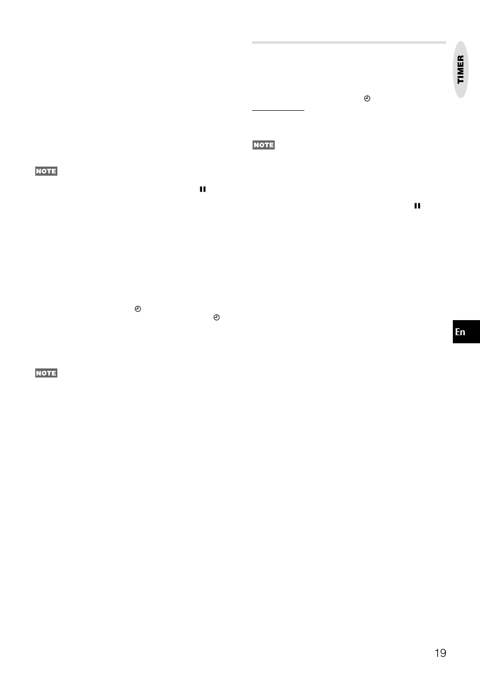 Timer recording | Aiwa NSX-AJ50 User Manual | Page 19 / 68