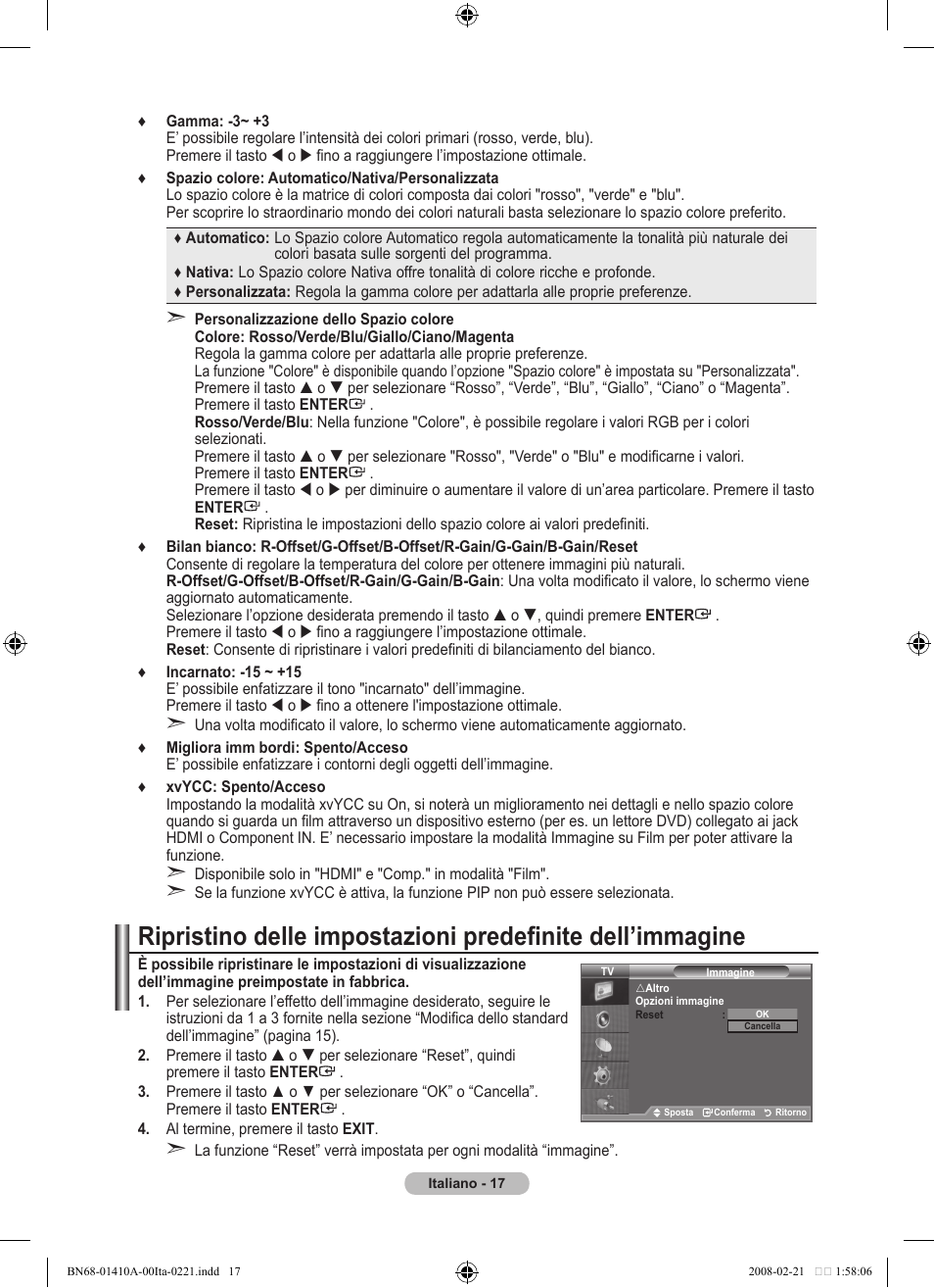Samsung LE46A551P2R User Manual | Page 227 / 629