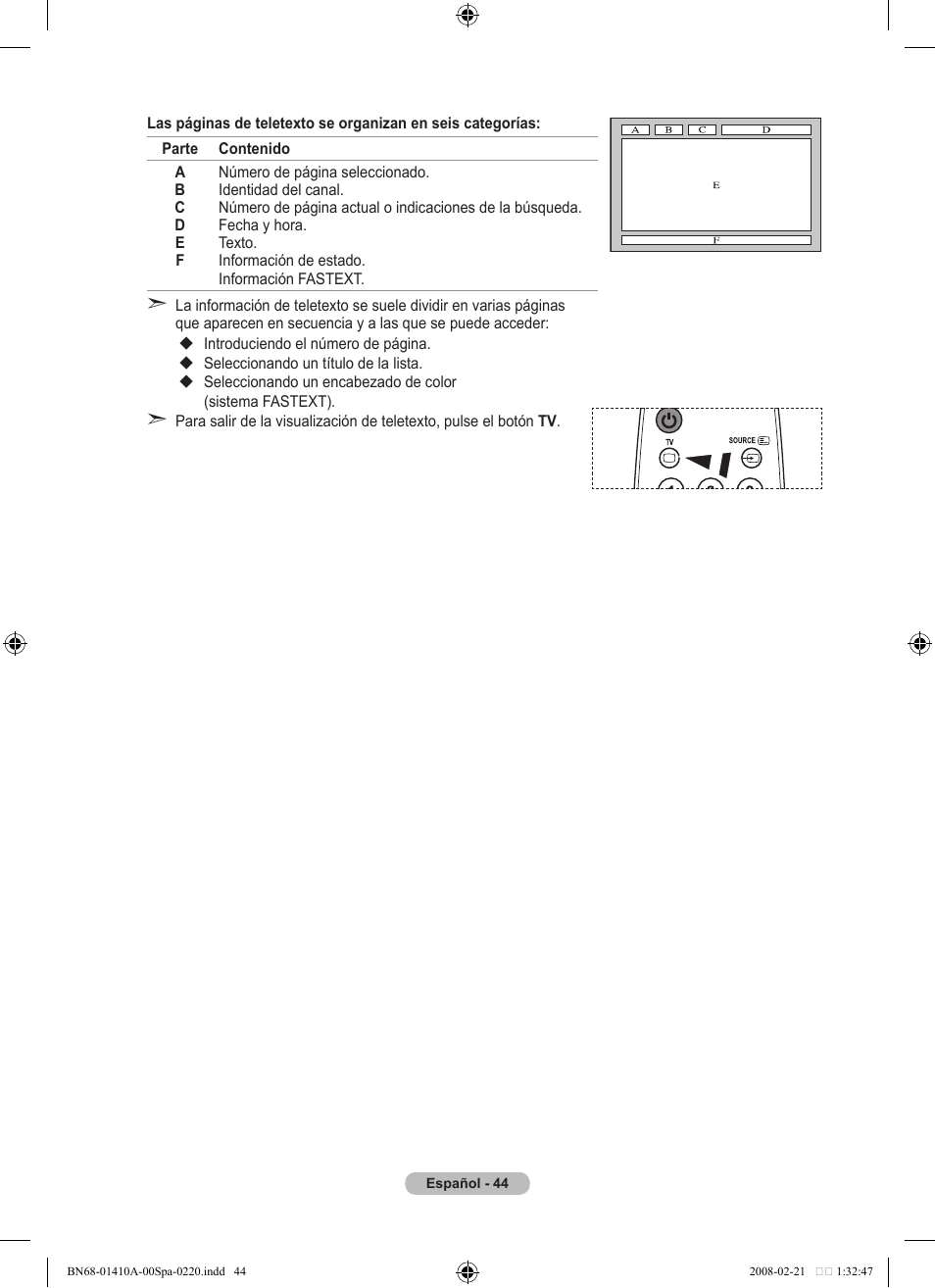 Samsung LE46A551P2R User Manual | Page 308 / 629