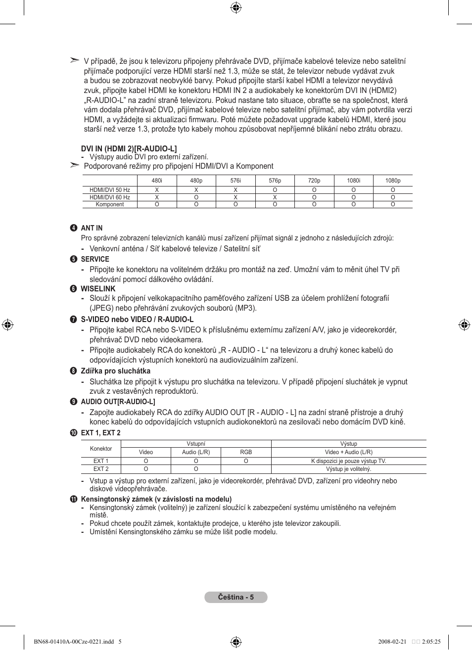 Samsung LE46A551P2R User Manual | Page 477 / 629