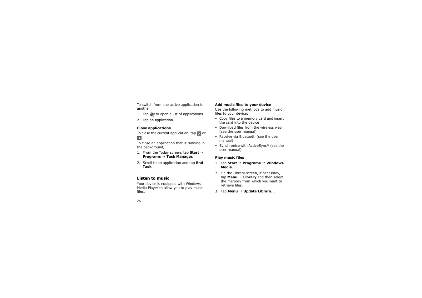 Samsung SGH-i900 User Manual | Page 28 / 110