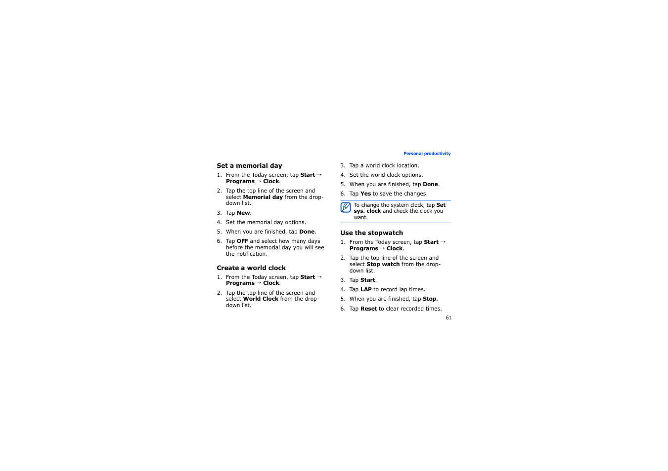 Samsung SGH-i900 User Manual | Page 63 / 110