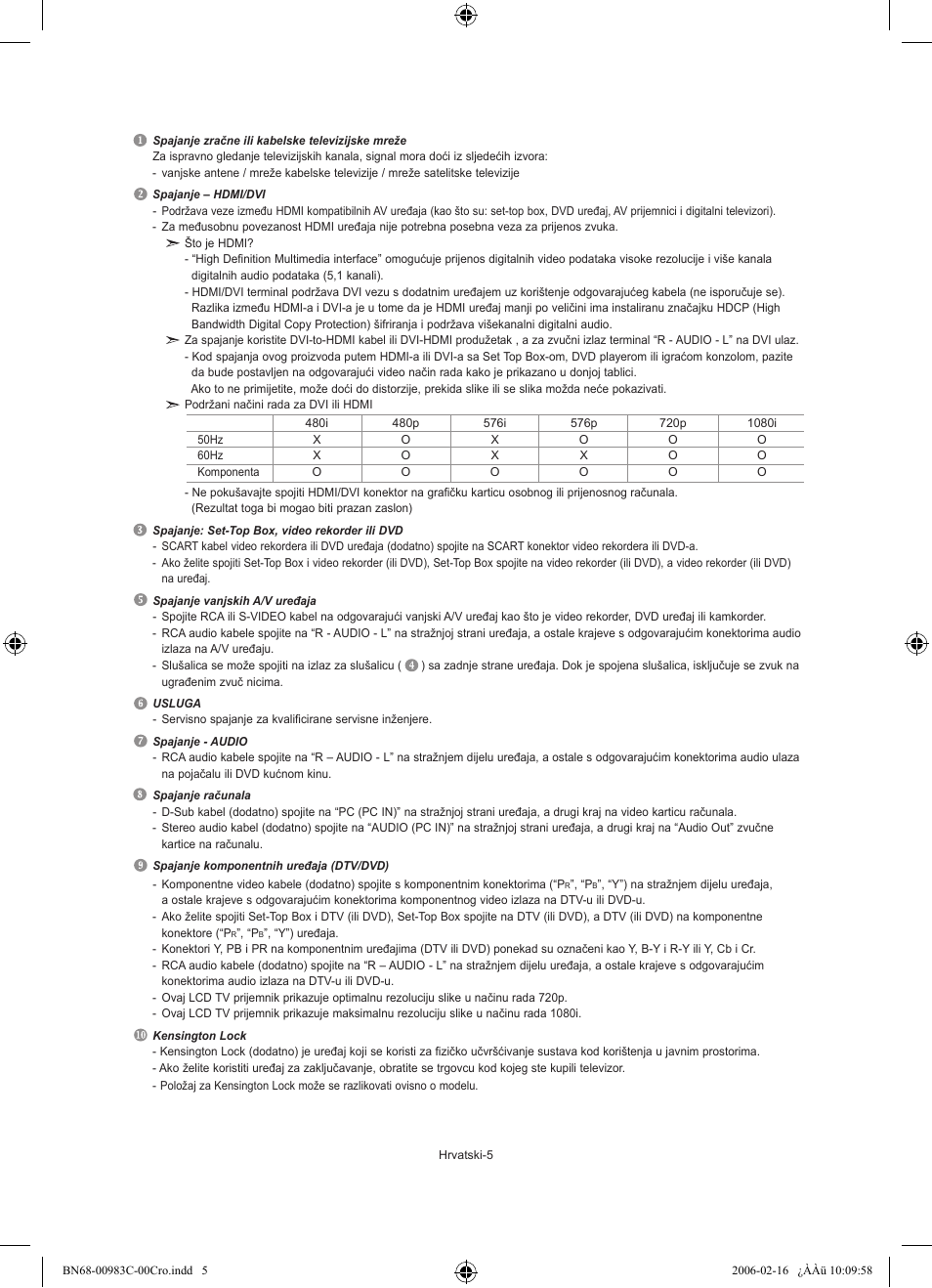 Samsung LE26R71B User Manual | Page 163 / 211
