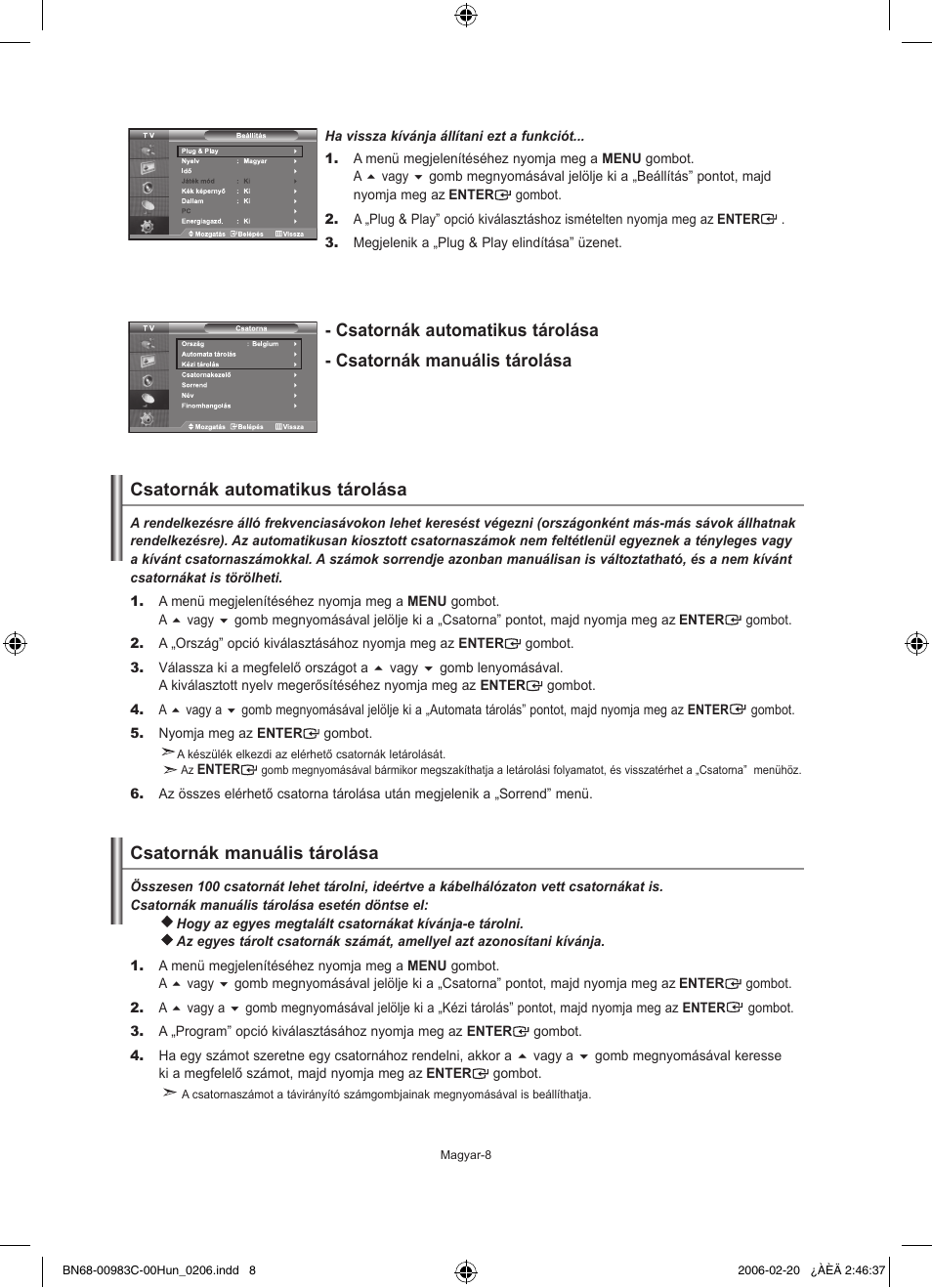 Samsung LE26R71B User Manual | Page 36 / 211
