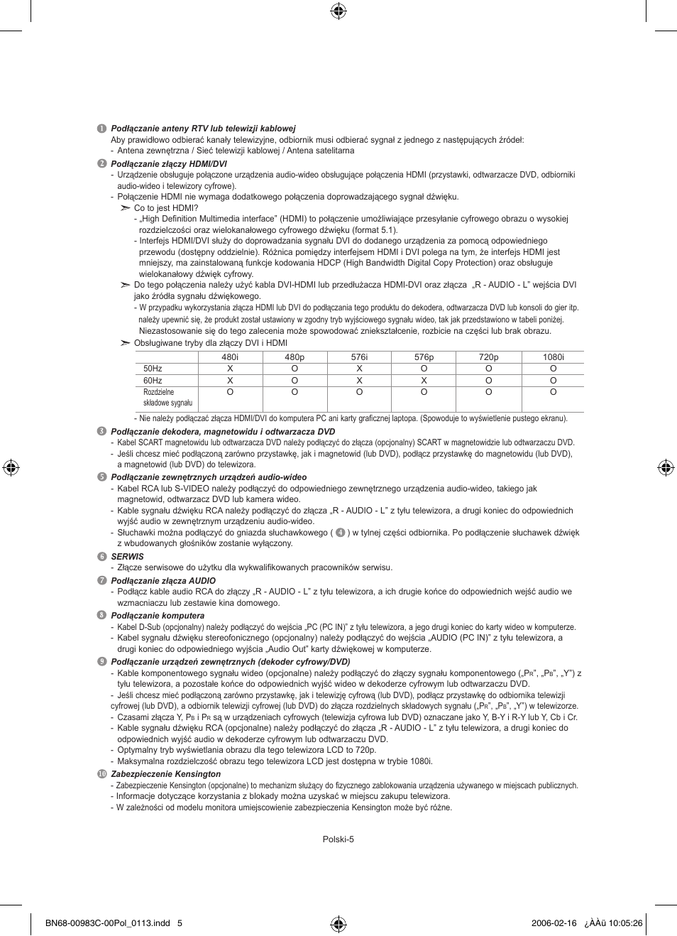Samsung LE26R71B User Manual | Page 59 / 211